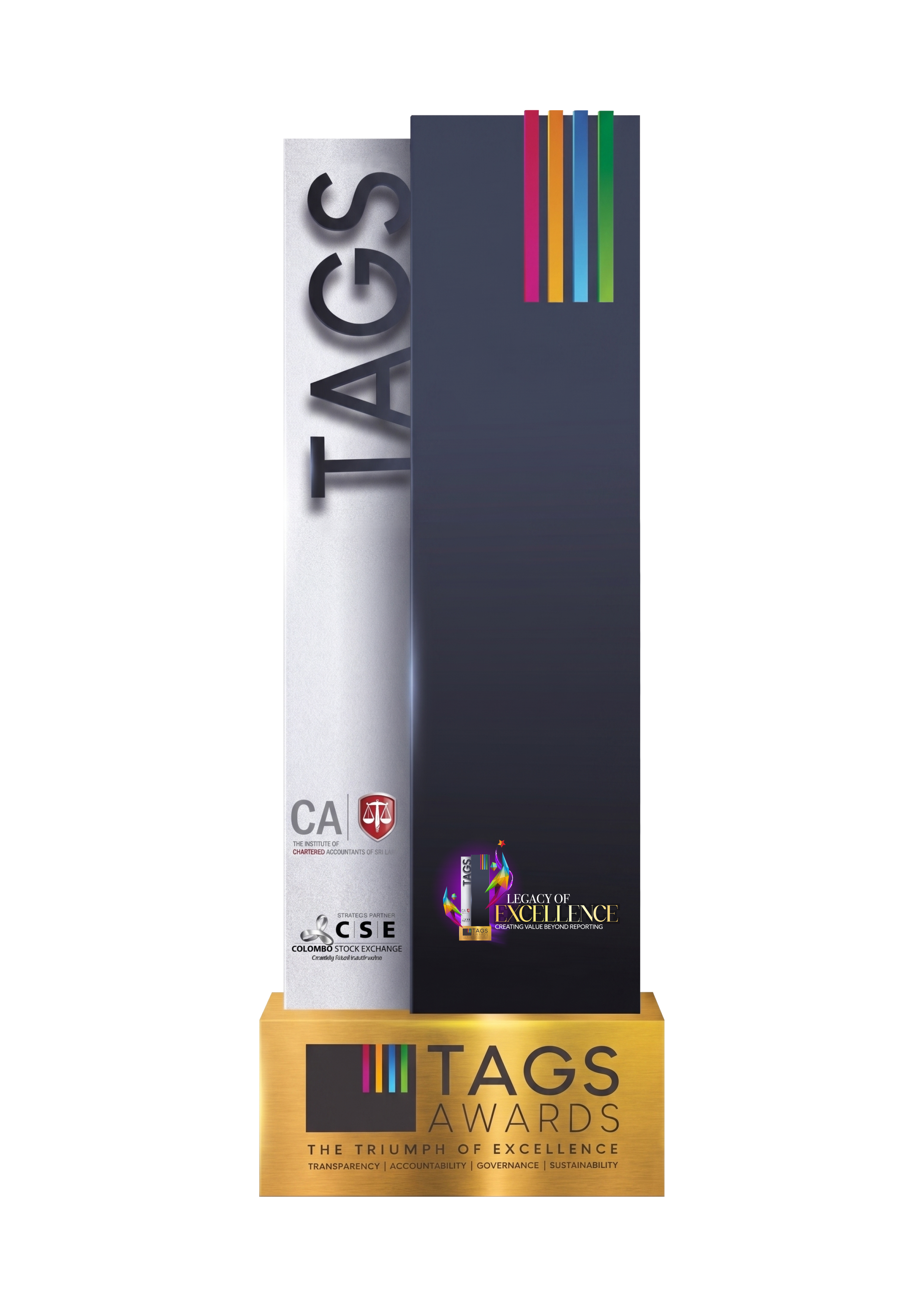 TAGS Awards 2026 Official Trophy